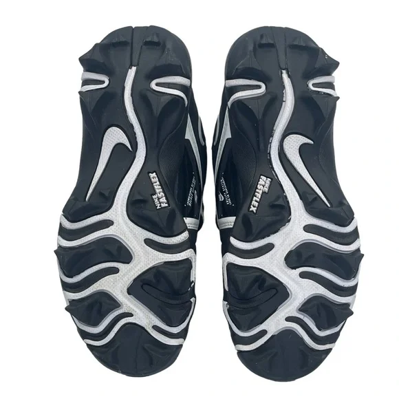 Nike Alpha Fastflex Youth Kids Athletic Outdoor Sport Cleats Black Size 12 - Picture 6 of 11